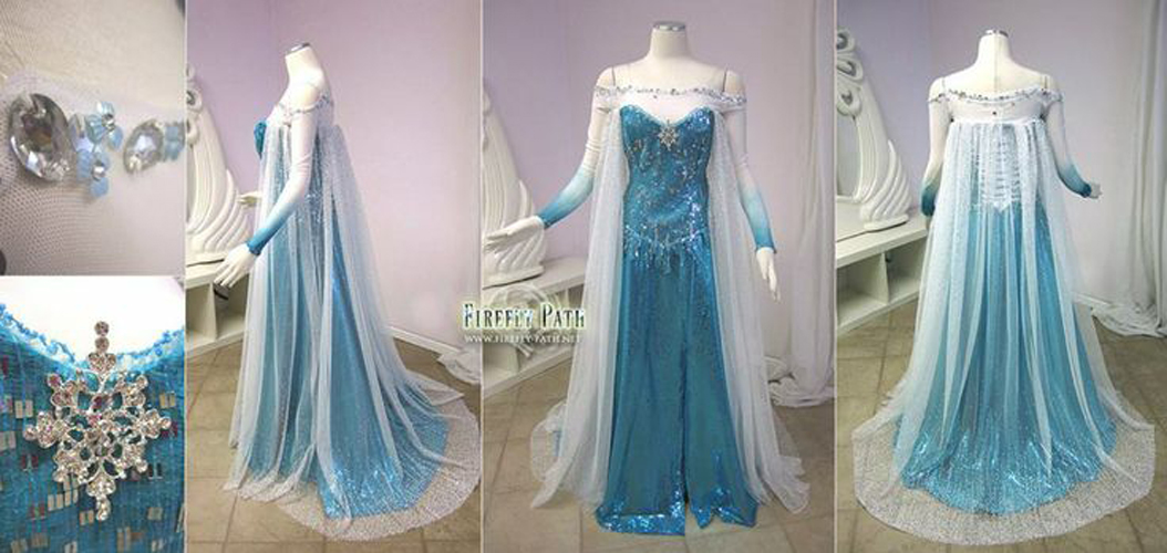 Elsa Halloween dress 