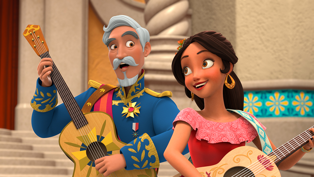 ELENA OF AVALOR - "First Day of Rule" - "First Day of Rule" - Elena officially becomes crown princess and rescues her sister, Isabel, from Noblins, elf-like shapeshifting creatures based on a Chilean peuchen myth. (Disney Channel) FRANCISCO, ELENA